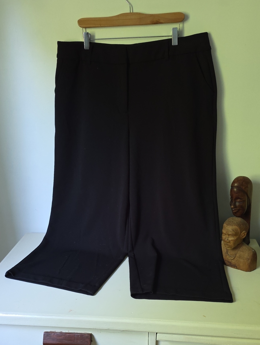 Ricki's Black Wide-Leg Trousers